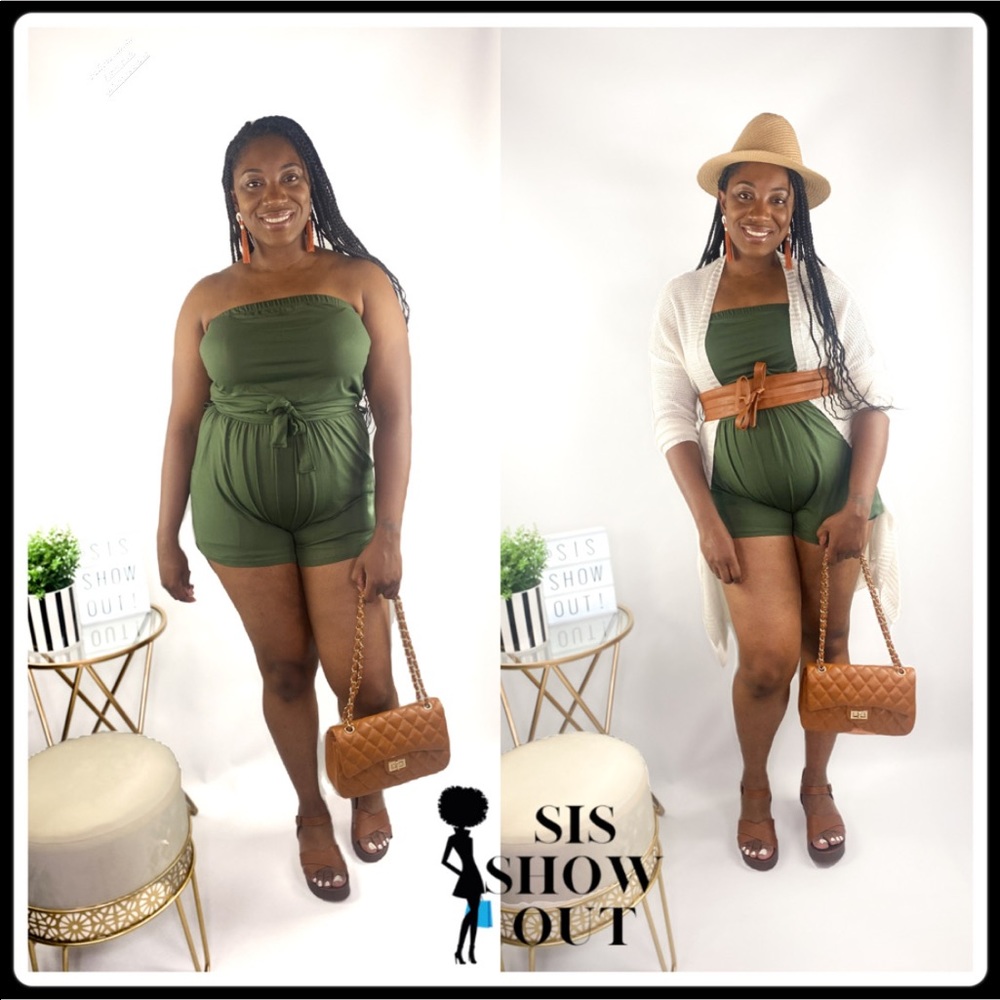 Olive Romper